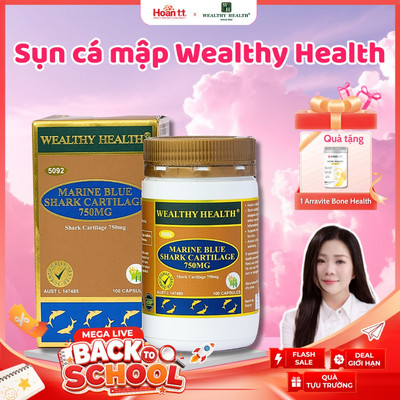 Viên uống Marine Blue Shark Cartilage 750mg