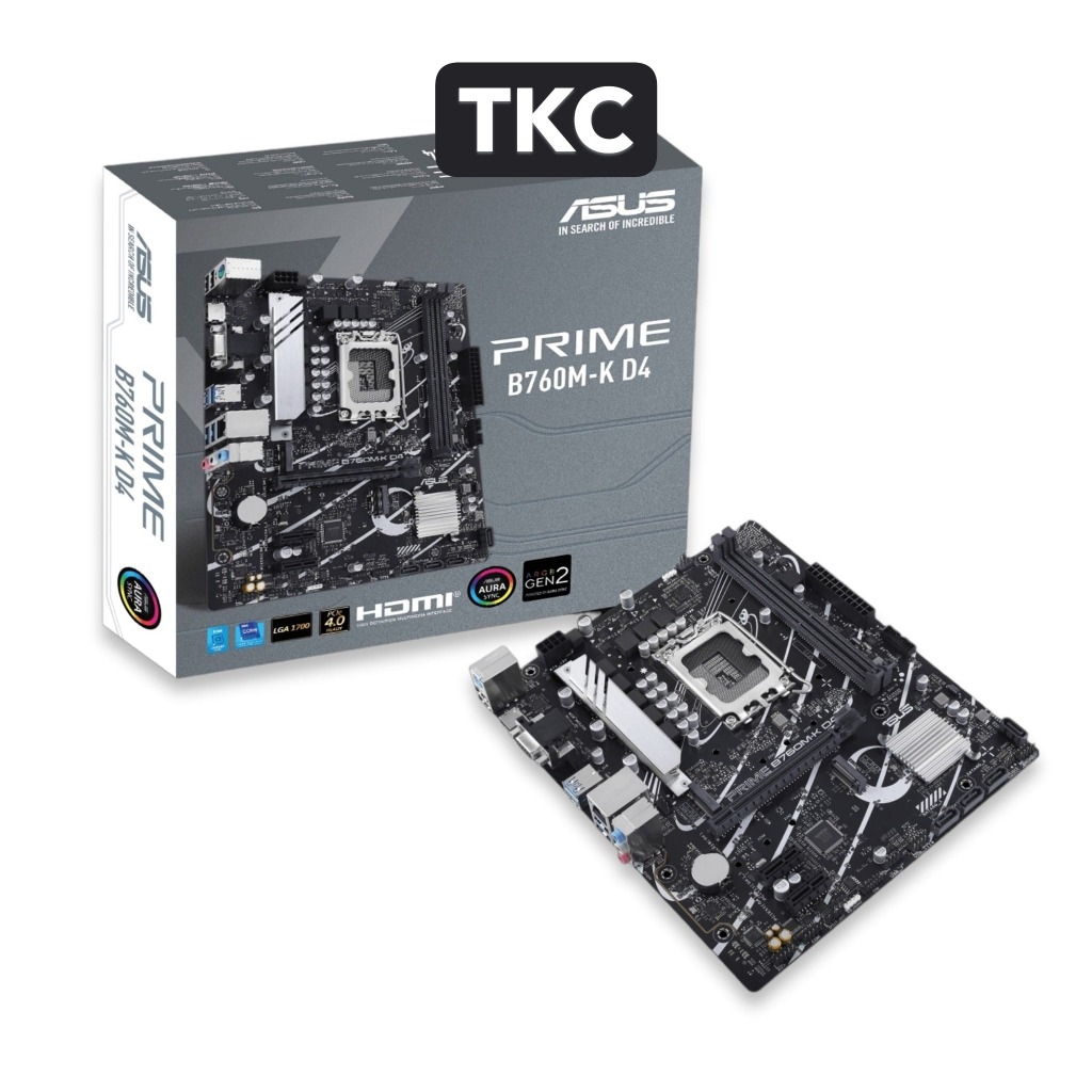Mainboard Asus PRIME B760M-K D4 New Chính Hãng