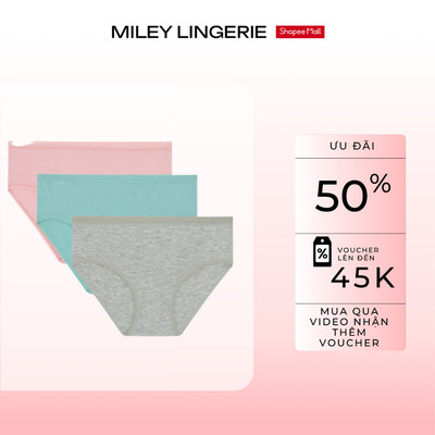 Combo 3 Quần Lót VISCO STRETCH Miley Lingerie Chất Liệu Visco sợi tre