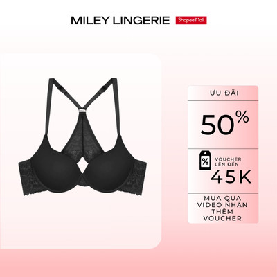 Áo Ngực Lưng Phối Ren Cánh Bướm Miley Lingerie Nâng Vừa