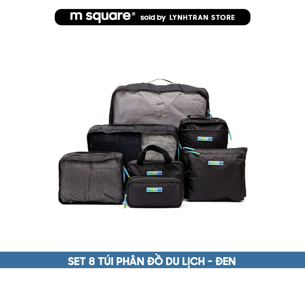 Bộ 8 túi đựng phân đồ du lịch đa năng Msquare® Chính hãng giá tốt