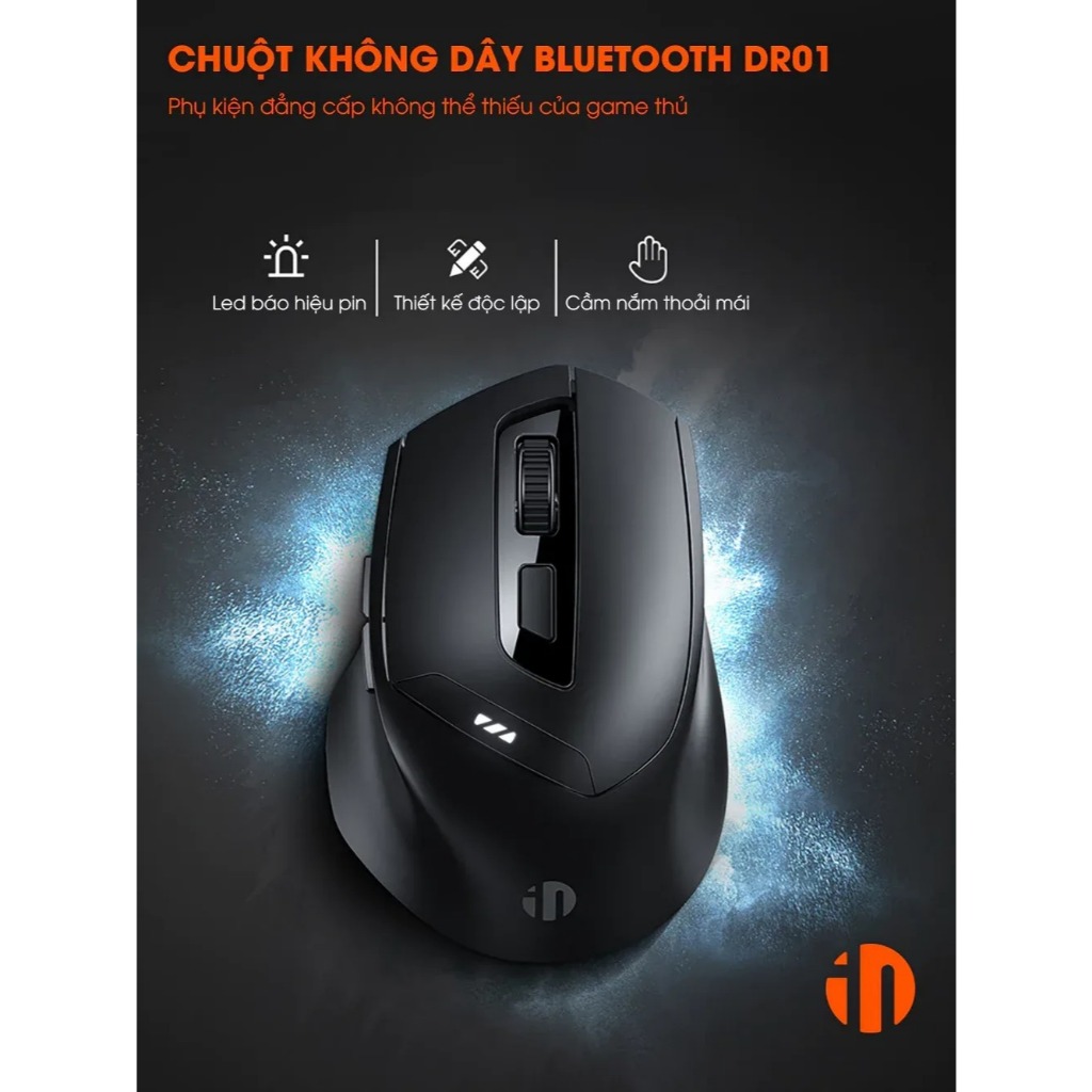 Chuột INPHIC DR01 Đen