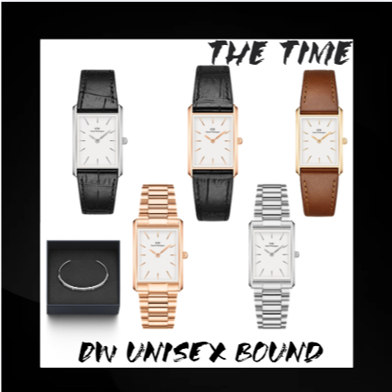 (Tặng vòng tay) Đồng hồ DW Unisex Bound- Đồng hồ Daniel wellington - Đồng hồ dành cho nam, nữ - Đồng