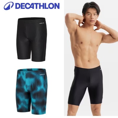 Quần bơi jammer cơ bản 100 cho nam đen DECATHLON NABAIJI mã 8756984