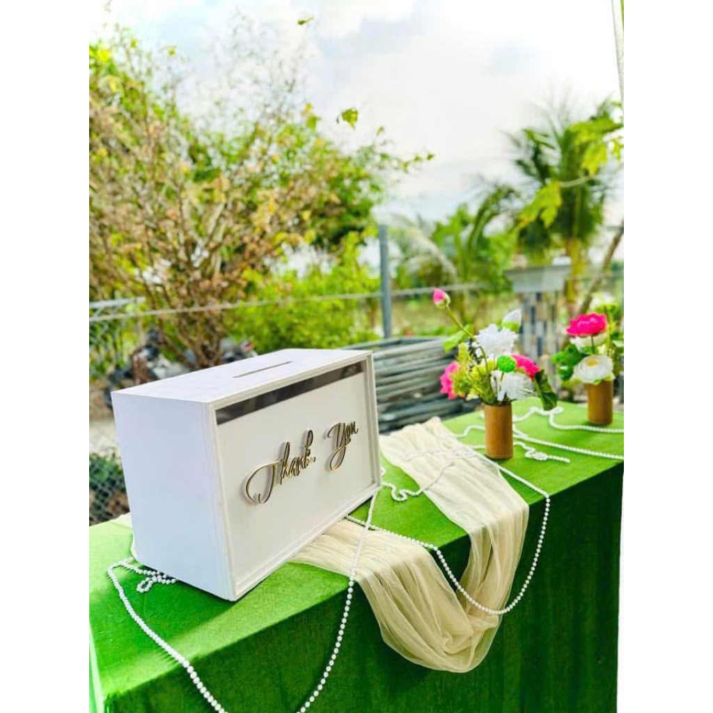 Thùng Tiền Cưới (mẫu : X6) - Wedding money Box
