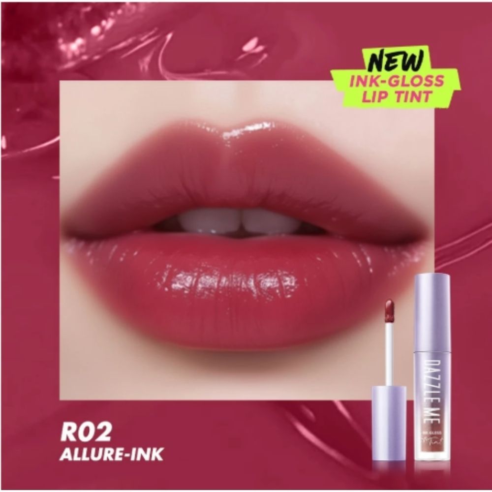 Ảnh 27 của Son kem bóng Dazzle Me Ink-Vinyl Lip Lacquer lâu trôi mịn màng kháng nước, ngọt ngào, 2.5ml