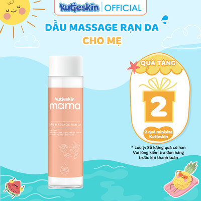 Dầu massage rạn da Kutieskin Mama - KDM01