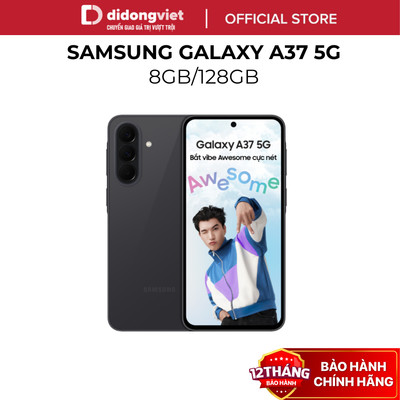 (Hannah) Điện Thoại Samsung Galaxy A37 5G 8GB | 128GB - Exynos 1480, 5000 mAh, NFC - Hàng Chính Hãng