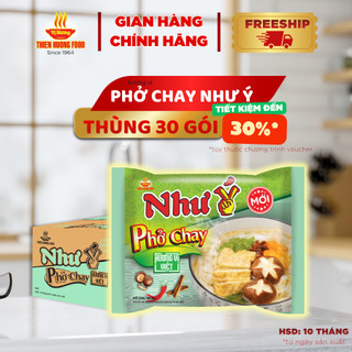 Thùng 30 gói phở chay như ý 65gram/gói