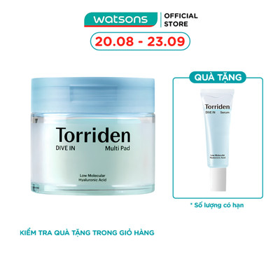 Cotton Pad Torriden Dive In Multi Pad 80pcs/160ml