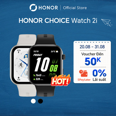Đồng Hồ Thông Minh HONOR Choice Watch 2i | Màn hình  1.85 " AMOLED, Pin 14 ngày