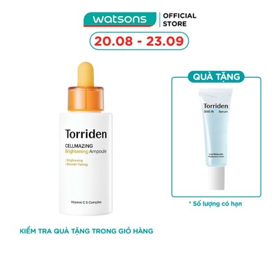 Tinh Chất Dưỡng Sáng Da Torriden Cellmazing Brightening Ampoule 30ml