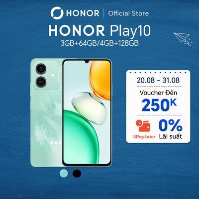 Điện thoại Honor Play 10 4GB+128GB/3GB+64GB | Pin 5000mAh | Màn hình 6.74" | Bảo hành 18 Tháng