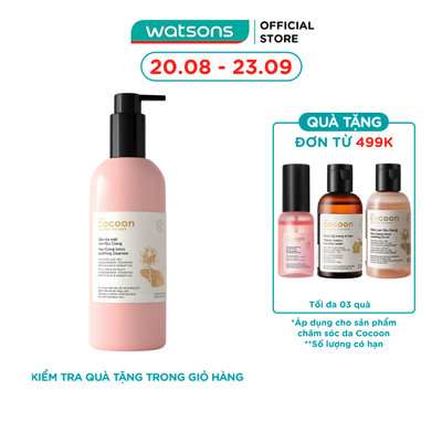 Sữa Rửa Mặt Cocoon Sen Hậu Giang 310ml