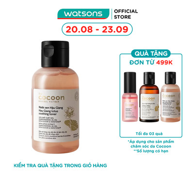 Nước Cân Bằng Cocoon Nước Sen Hậu Giang 140ml