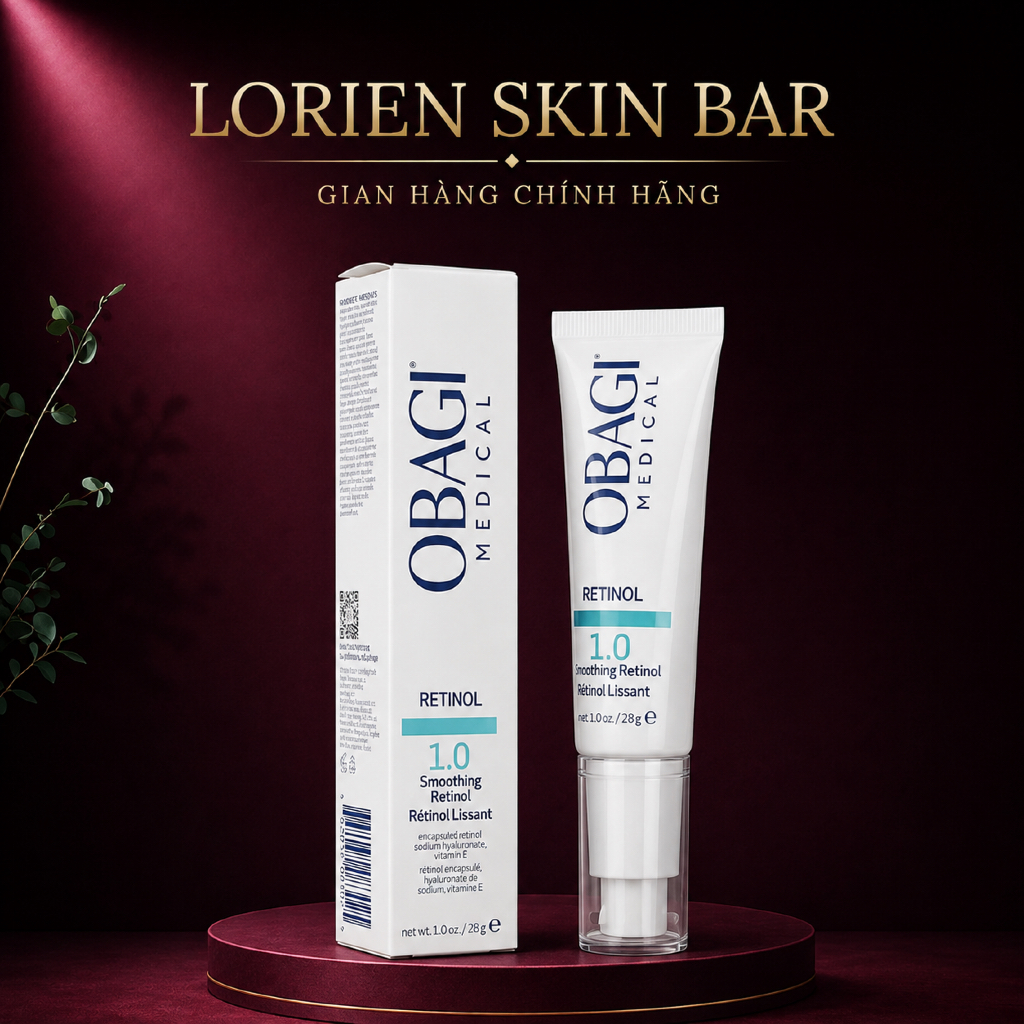 Kem Dưỡng Obagi Retinol 1.0 Smoothing Retinol Cream 28g Chính Hãng Mỹ