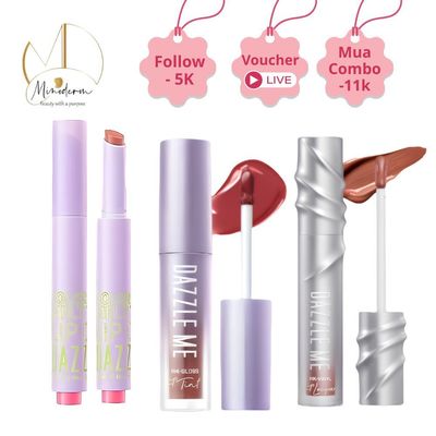 Son môi DAZZLE ME Color Chrome Melt to Dew Lip Click màu đẹp ẩm căng bóng đôi môi, ngọt ngào 2g