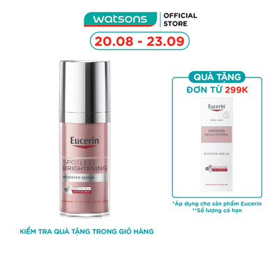 Tinh Chất Eucerin Giảm Thâm Nám Và Dưỡng Sáng Da Spotless Brightening Booster Serum 30ml