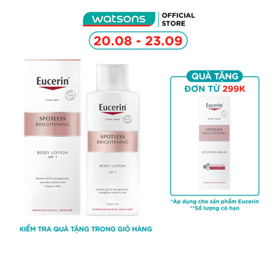 Sữa Dưỡng Thể Eucerin Sáng Da Spotless Brightening Body Lotion SPF7 250ml