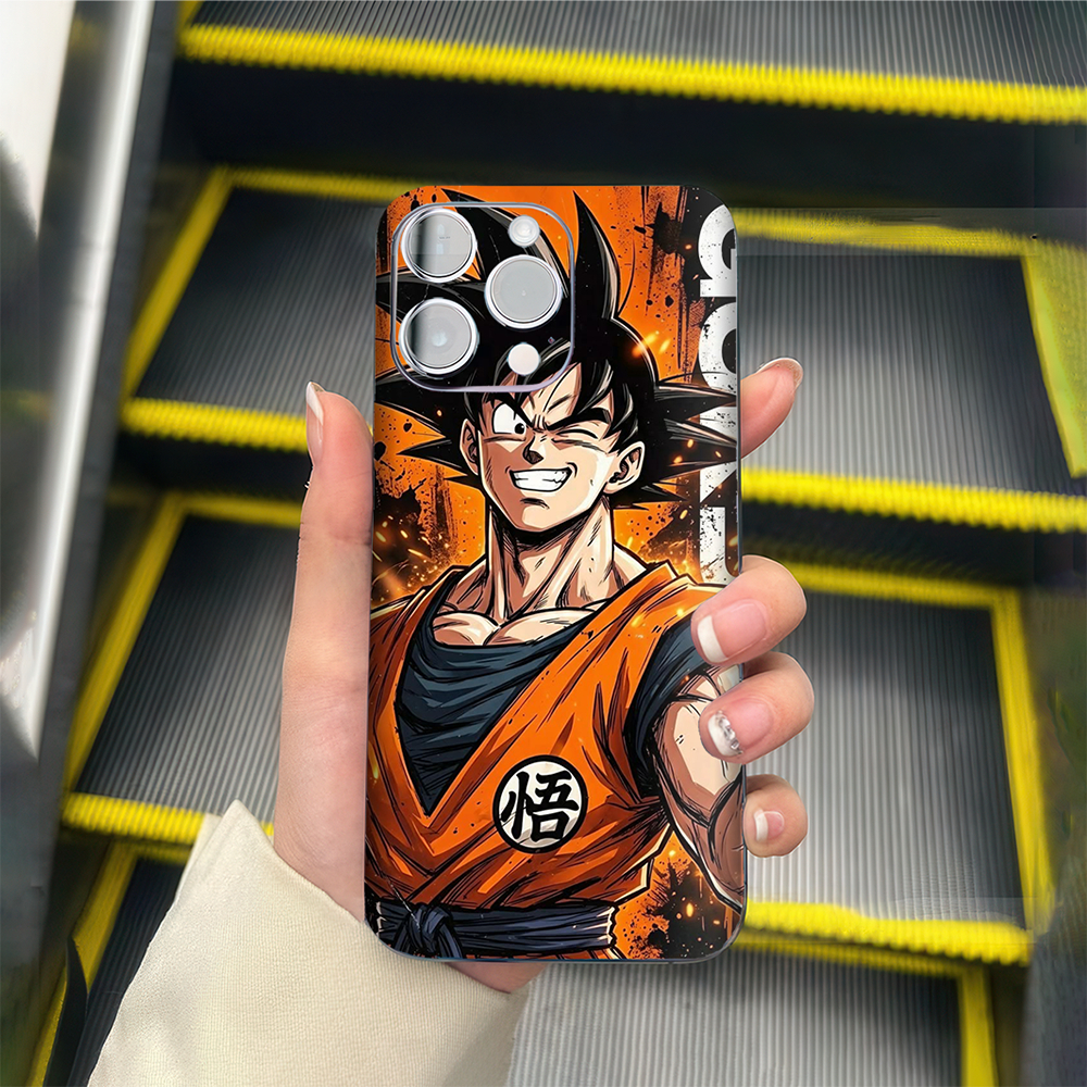 SKIN PPF IPHONE hình GoKu New, dán lưng điện thoại chống nước ip12promax/11/12/13/14/15/16/17promax