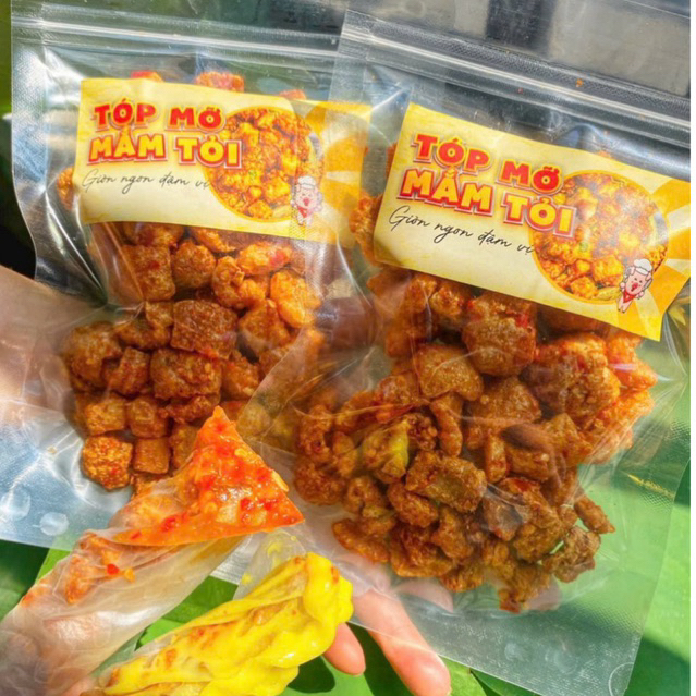 Top Mỡ Da Heo Mắm Tỏi