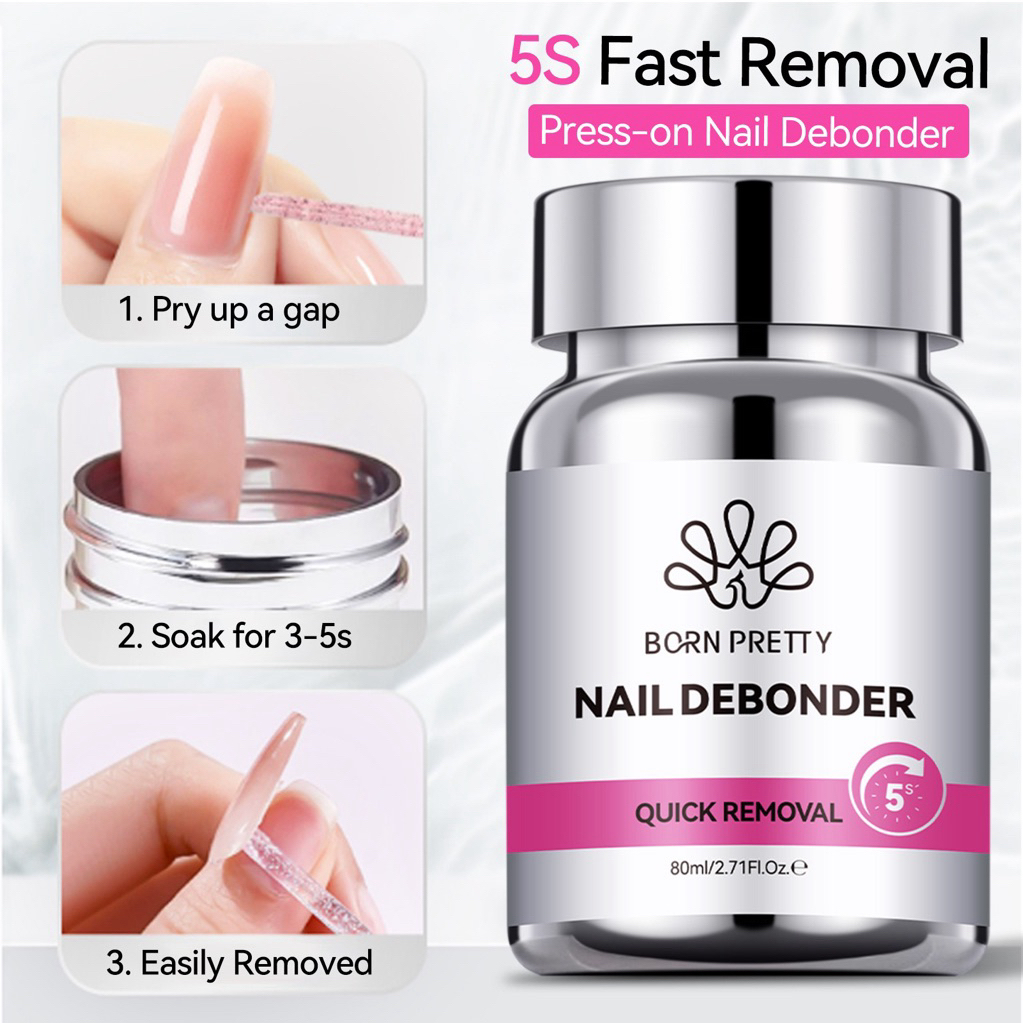 BORN PRETTY Nail Debonder – Dung dịch tháo móng úp nhanh