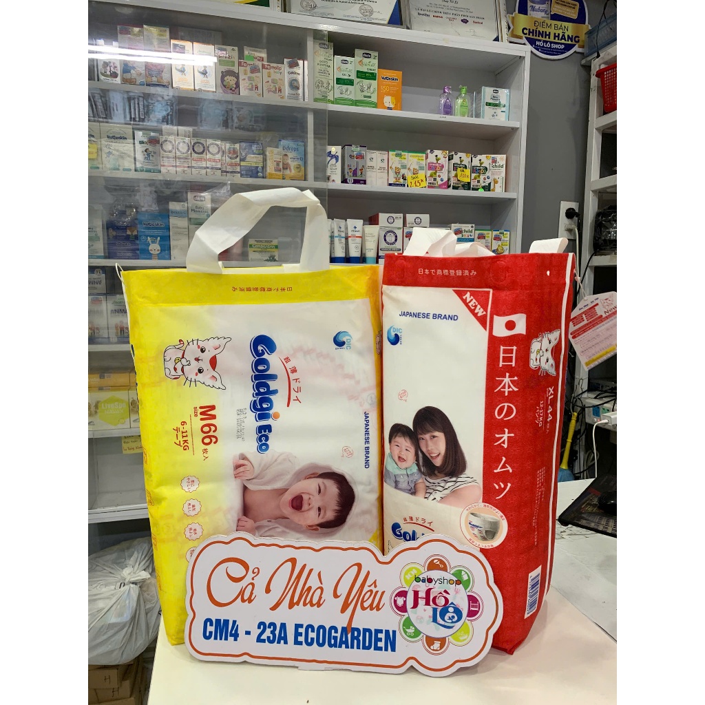 Bỉm Goldgi Eco - Bỉm Nhật Giá Việt