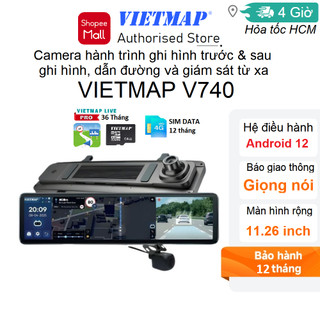 Camera hành trình Vietmap V740 - Hàng chính hãng