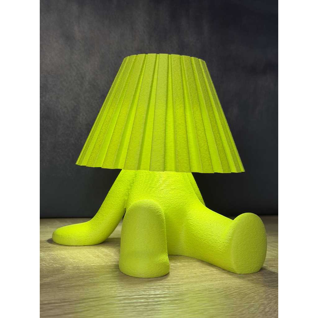 NexForge Studio 3D Printed Loop Table Lamp – USB LED with Adjustable Light Temperatures, Brightness