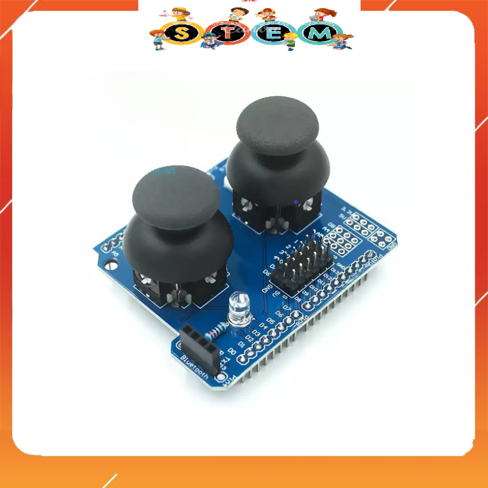 [Stem A-Z][G217] Module Điều Khiển 2 Kênh Joystick Cho PS2 Tương Thích Ardunio Uno