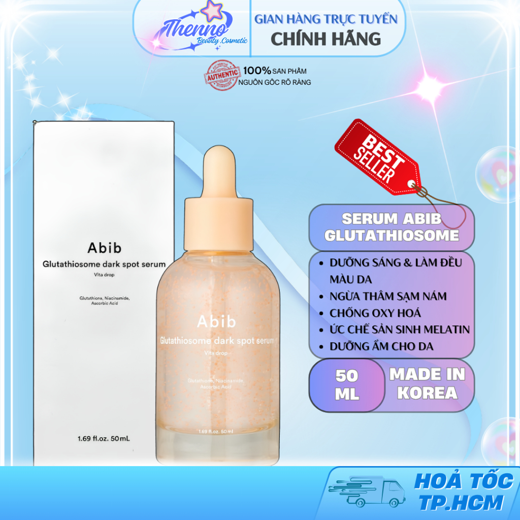 Tinh Chất Dưỡng Sáng Da, Mờ Thâm Abib Glutathiosome Dark Spot Serum Vita Drop 50ml Hàn Quốc
