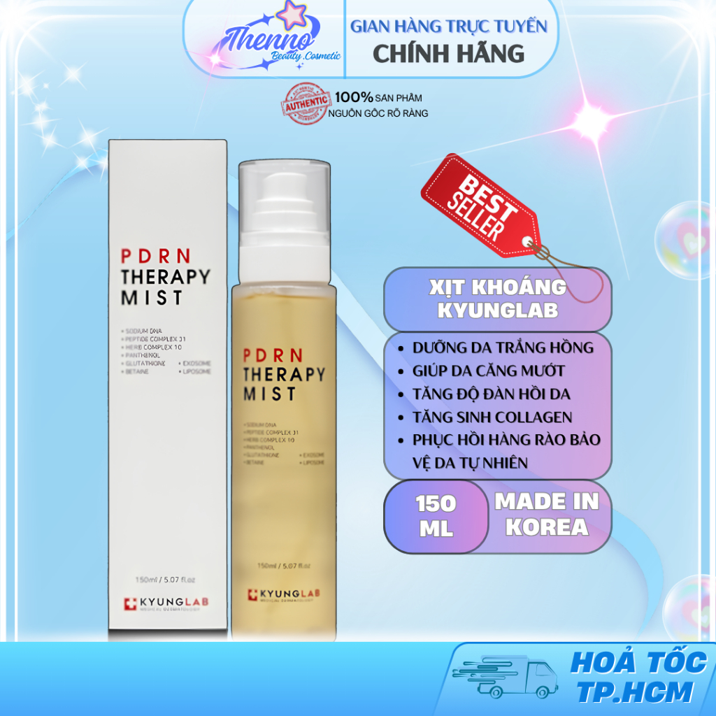 Xịt Khoáng Dưỡng Ẩm KyungLab PDRN Therapy Mist 150ml Hàn Quốc