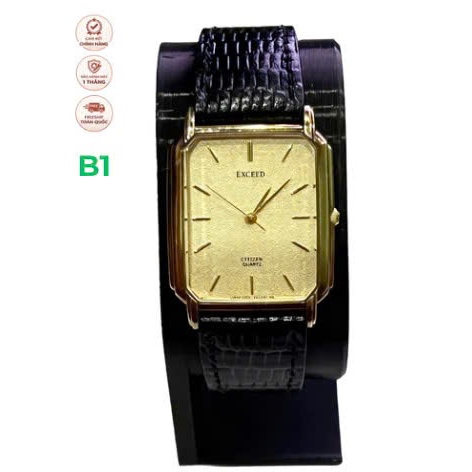 Đồng hồ Citizen exceed máy pin vintage, thuộc dòng cao cấp nội địa nhật, thân đúc bạc