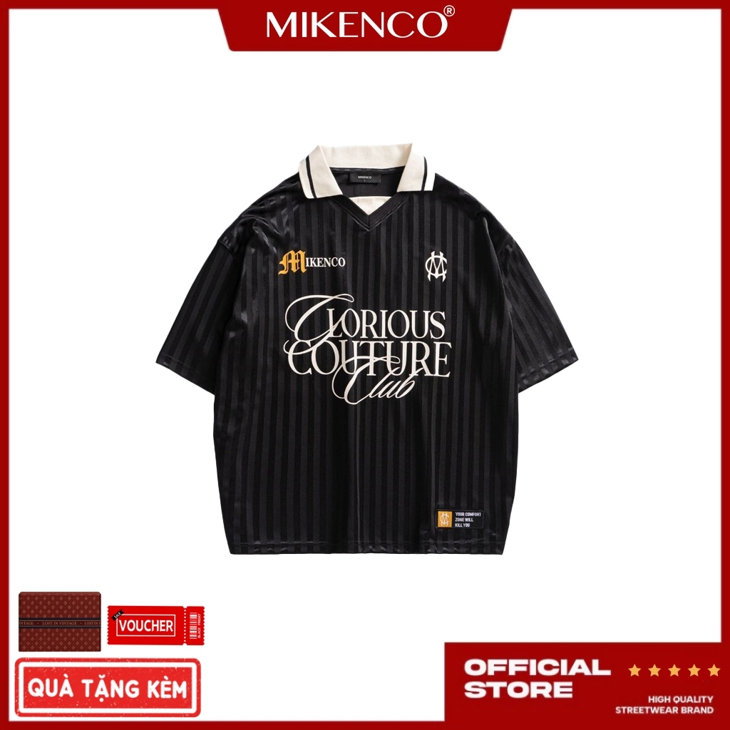 MIKENCO - Áo Thun MIKENCO 111 Glorious Jersey T-shirt Form Boxy Vải Polyester Unisex