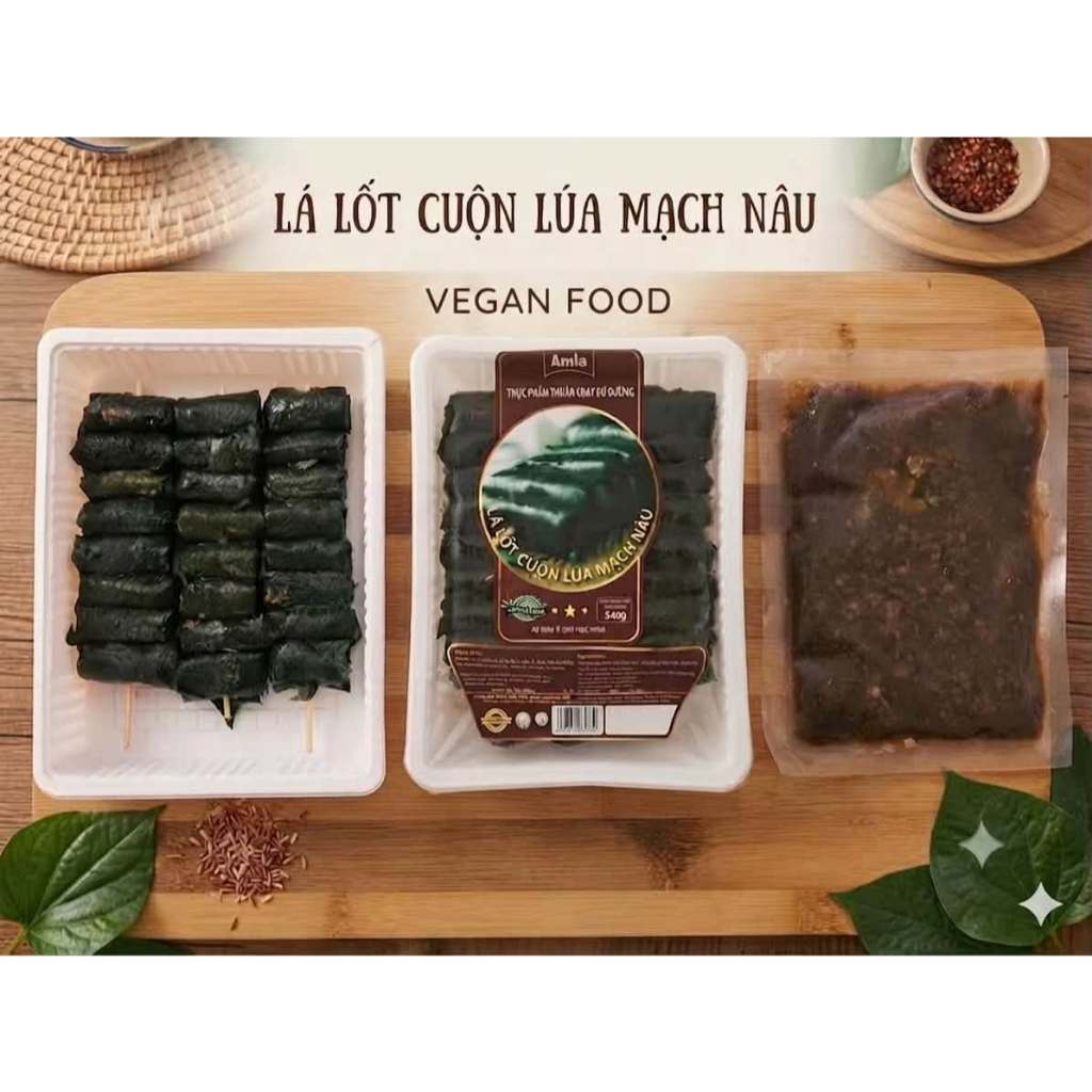CHẢ LÁ LỐT CHAY Amla - Hàng đông lạnh - Giao siêu tốc