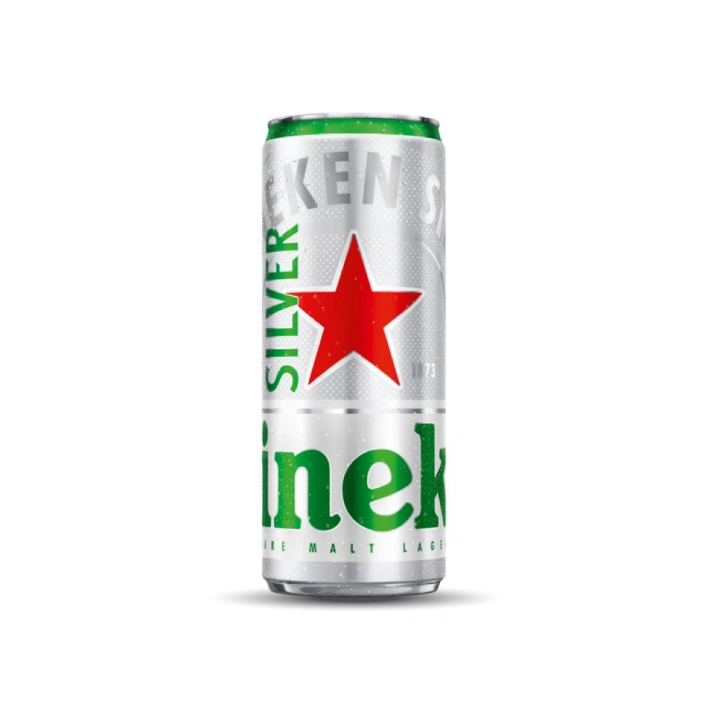 Bia Heineken Silver lon 330ml