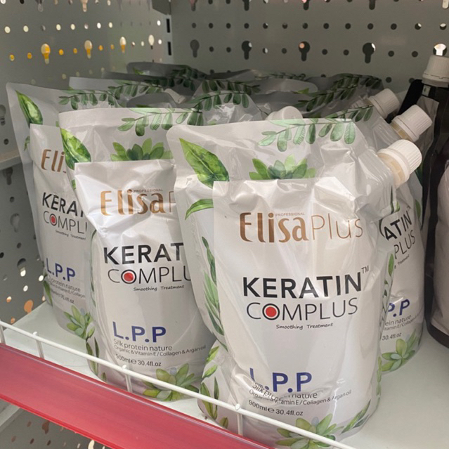 Elisa Plus Hấp Tóc LPP Keratin Complex 900ml Phục Hồi Mền Mượt Ngăn Ngừa Gãy Rụng & Xơ Rối Made In F
