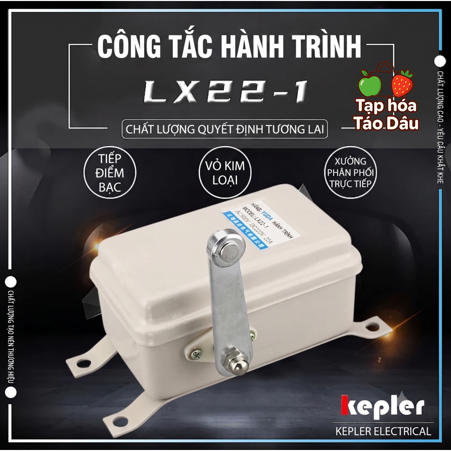 [HÀNG ĐẶT 7-10 NGÀY] Công tắc hành trình YUDA LX22 công tắc giới hạn cần cẩu LX22-1, LX22-2, LX22-3