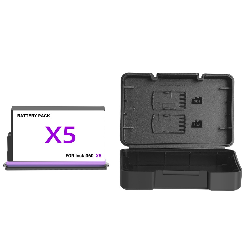 Pin Insta360 X5 JH-X5 2800mAh – Pin Thay Thế Dung Lượng Cao, Hàng Sẵn