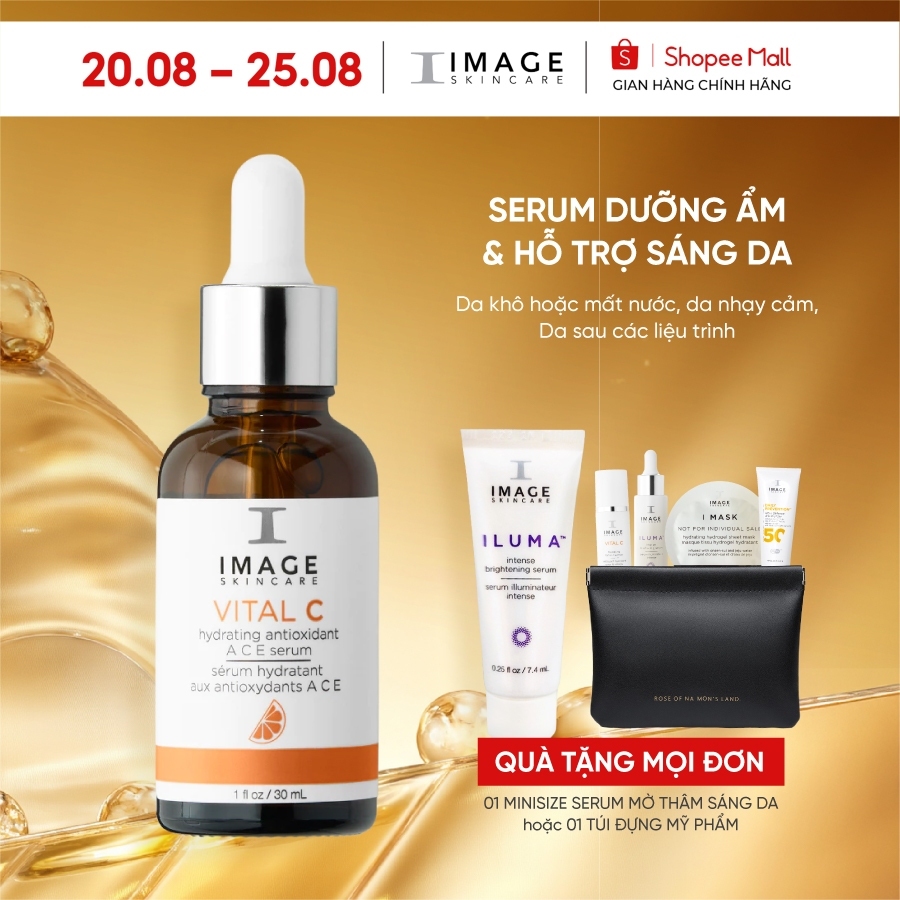 Serum chống oxy hóa IMAGE Skincare VITAL C Hydrating Antioxidant ACE - 30ml