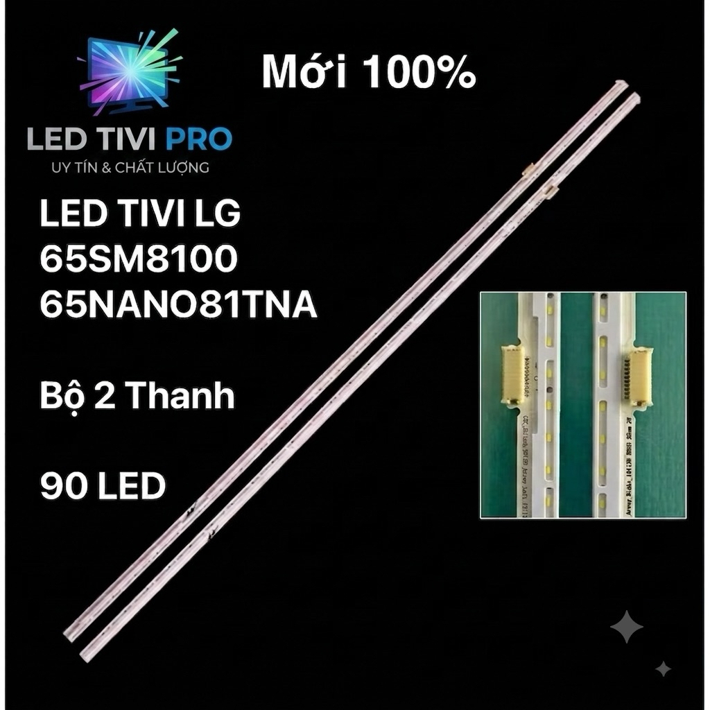 LED LG 65SM8100/65NANO81TNA-2 thanh 90 led