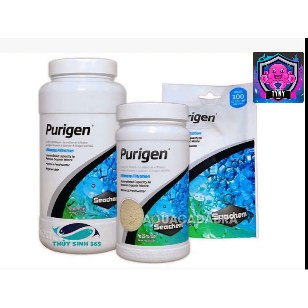 Vật liệu lọc Purigen SEACHEM làm trong nước bể cá