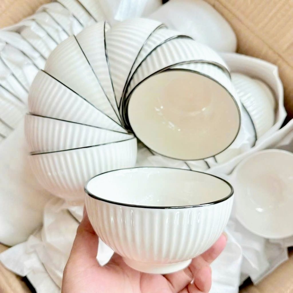Chén Sứ Ăn Cơm ,Bát ăn cơm / combo 10 bát, bát ăn cơm, bát con