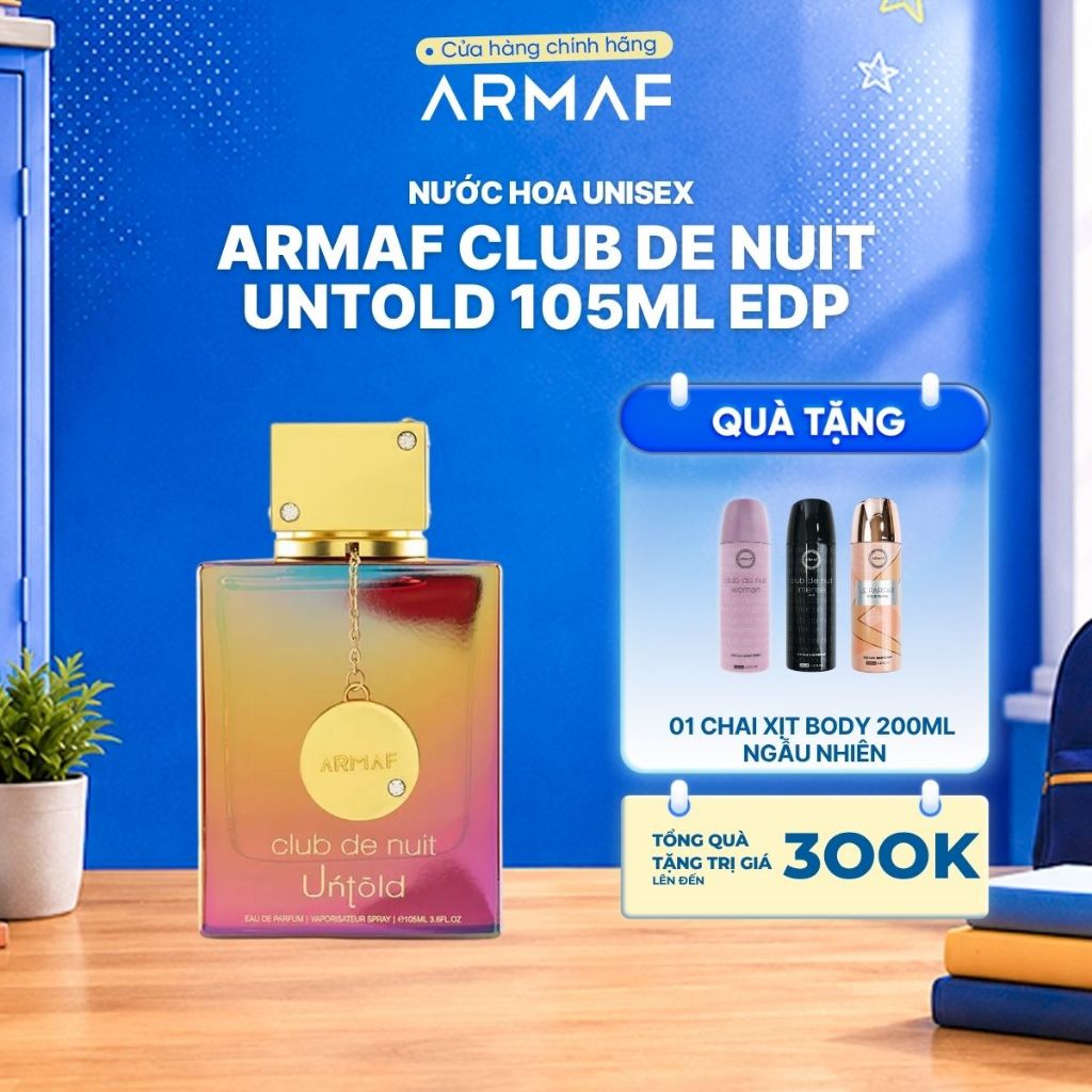 Nước hoa Unisex ARMAF Club de Nuit Untold EDP - 105ml