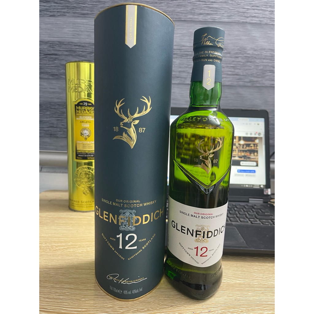 Glenfiddich 12 (Mẫu mới)- Single Malt Scotch Whisky
