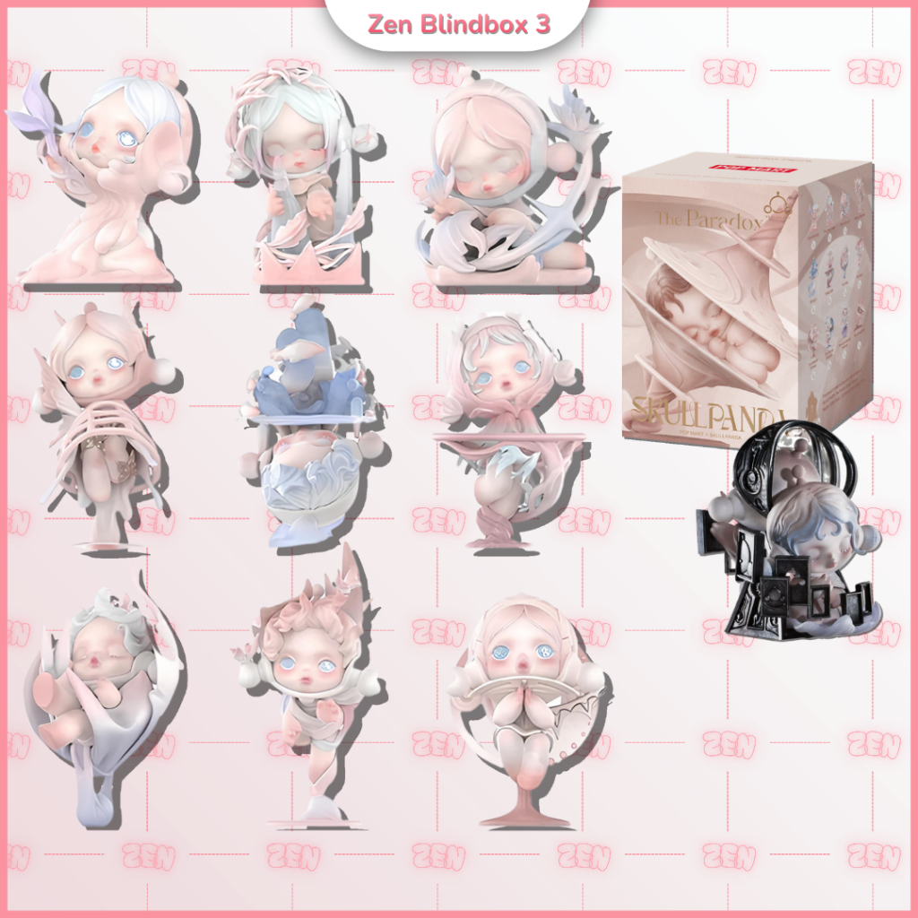 [Chính Hãng] Blindbox Skullpanda The Paradox Series Figure Mô Hình Nhân Vật
