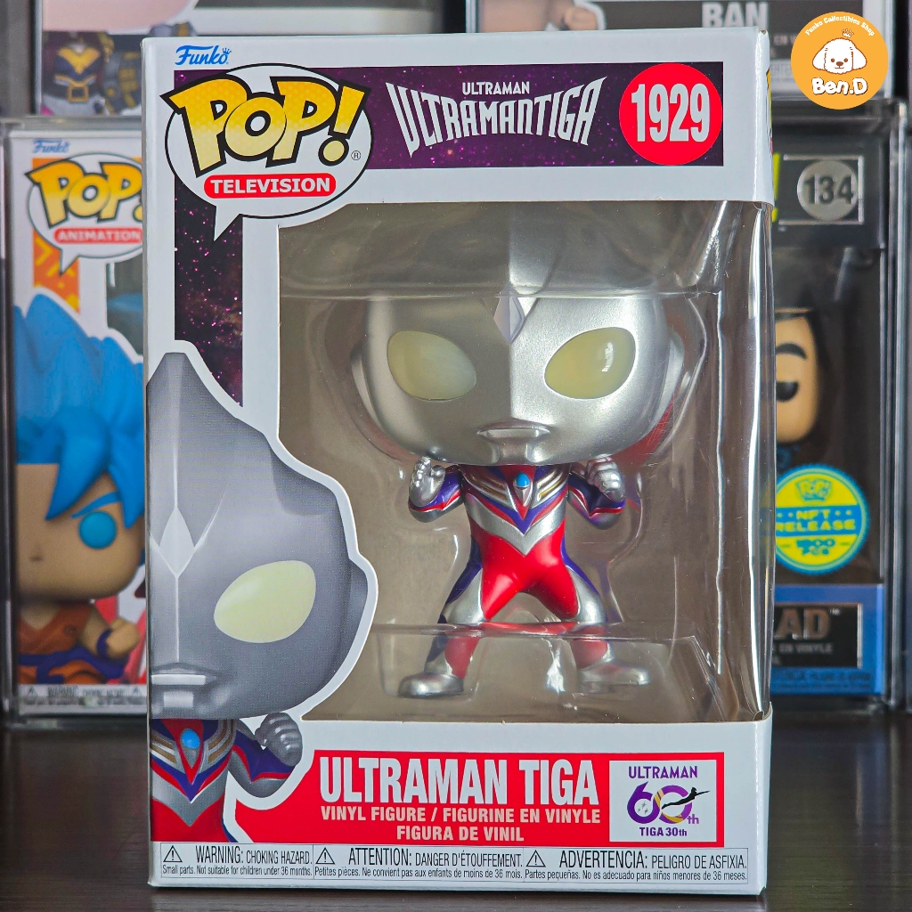 Mô hình Funko POP Television: Ultraman Tiga - Ultraman Tiga #1929