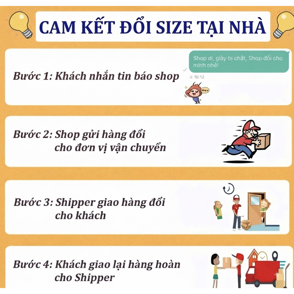 Áo Khoác - Thẻ Bảo Hành Sản Phẩm Lỗi, Hướng Dẫn Đổi Size