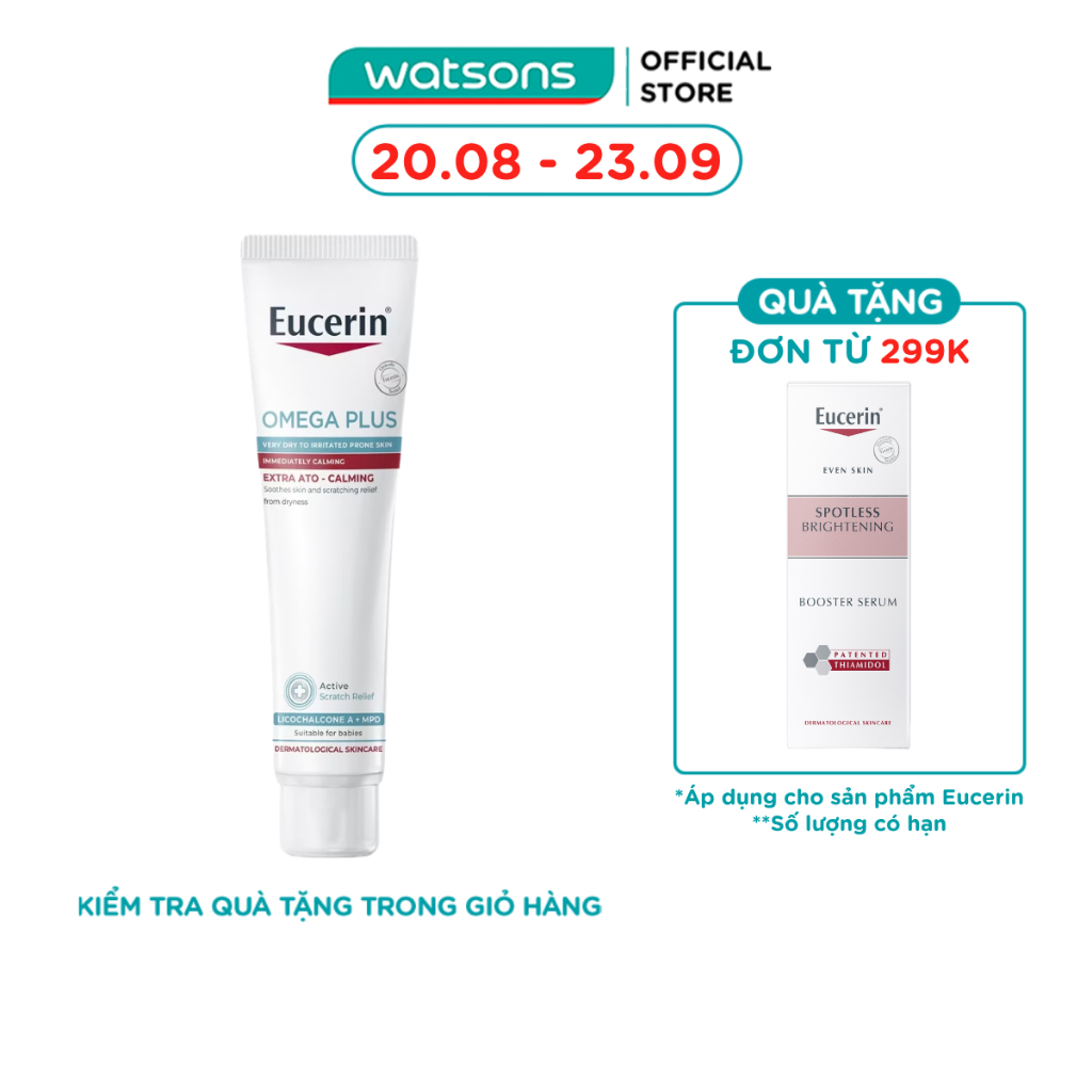 Kem Dưỡng Da Eucerin Ato Control Acute Care 40ml