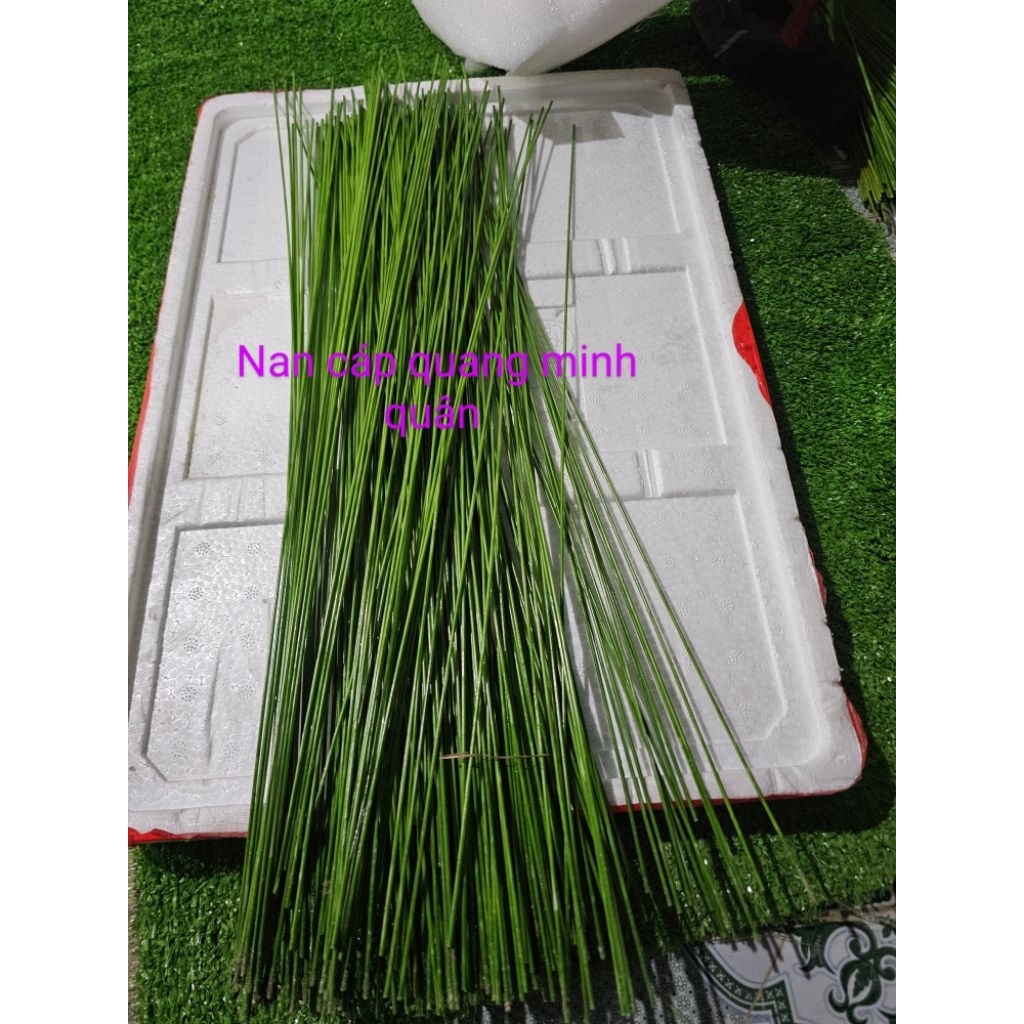 nan cáp quang màu xanh cỏ 1,7li dài 60cm 1kg 1kg khoang 310 nan